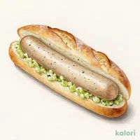 ハーブソーセージ　スターバックス　バゲットサンド