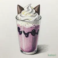 ブラックベリー ヨーグルト フラペチーノ® 黒耳 ver.（Tall・オーツミルク）