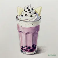 ブラックベリーヨーグルトフラペチーノ® 白耳 ver. チョコレートチップ追加（Tall・アーモンドミルク）