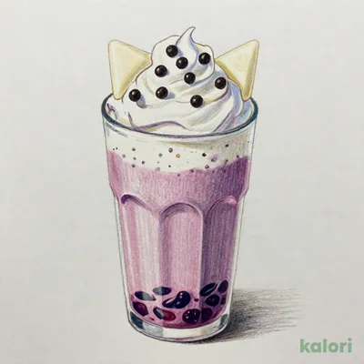 ブラックベリーヨーグルトフラペチーノ® 白耳 ver. チョコレートチップ追加（Tall・オーツミルク）