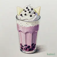 ブラックベリーヨーグルトフラペチーノ® 白耳 ver. チョコレートチップ追加（Tall・ミルク）