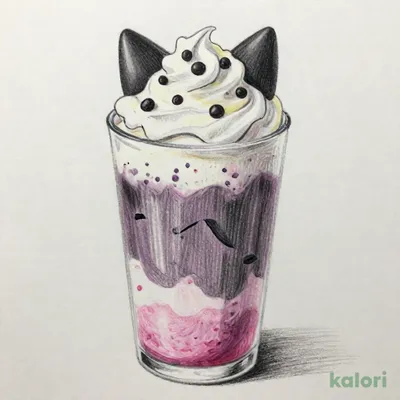 ブラックベリーヨーグルトフラペチーノ® 黒耳 ver. チョコレートチップ追加（Tall・アーモンドミルク）