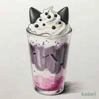 ブラックベリーヨーグルトフラペチーノ® 黒耳 ver. チョコレートチップ追加（Tall・オーツミルク）