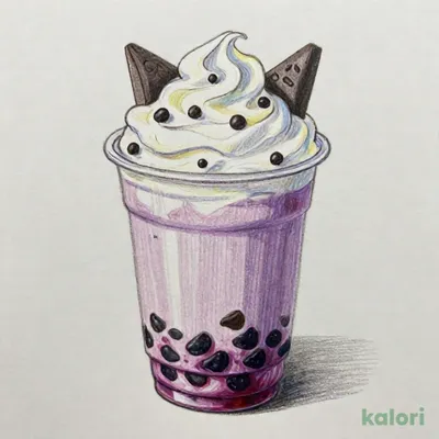 ブラックベリーヨーグルトフラペチーノ® 黒耳 ver. チョコレートチップ追加（Tall・低脂肪乳）