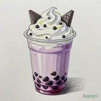 ブラックベリーヨーグルトフラペチーノ® 黒耳 ver. チョコレートチップ追加（Tall・無脂肪乳）