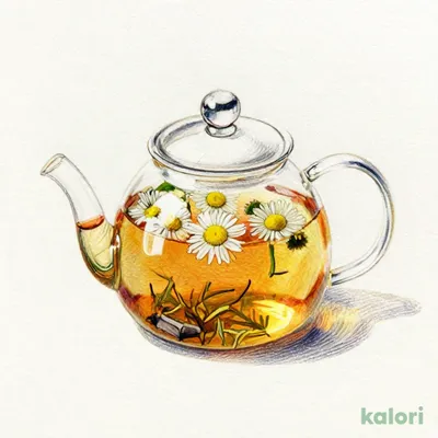 Teapot (Earl Grey Bouquet Delight) (Hot)