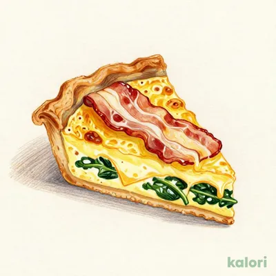 Bacon and Spinach Quiche