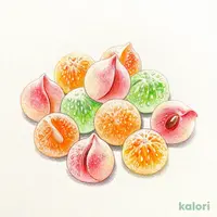 ３種のフルーツグミ