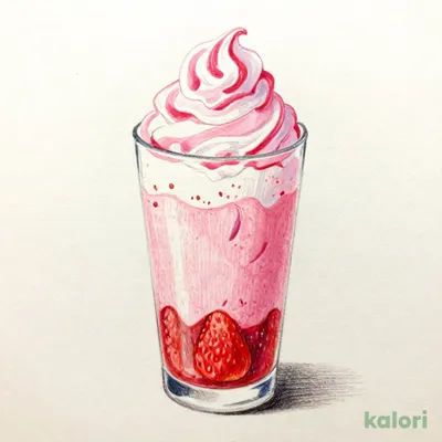 My Fruits 3 Frappuccino Strawberry (Tall, Low-Fat Milk)