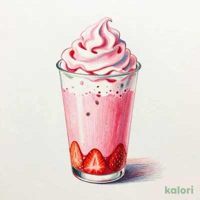 My フルーツ3 フラペチーノ® ストロベリー（Tall・無脂肪乳）