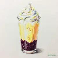 My フルーツ3 フラペチーノ® バナナマンゴー & アサイーベリー（Tall・オーツミルク）