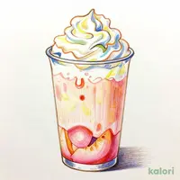 My フルーツ³ フラペチーノ® 完熟白桃（Tall・オーツミルク）