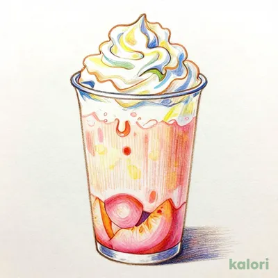 My フルーツ³ フラペチーノ® 完熟白桃（Tall・オーツミルク）