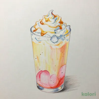 My Fruits 3 Frappuccino, Ripe White Peach (Tall, Breve)