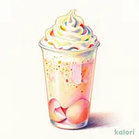 My Fruits 3 Frappuccino Ripe White Peach (Tall, Non-Fat Milk)