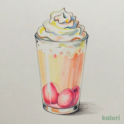My Fruits 3 Frappuccino, Ripe White Peach (Tall, Soy Milk)