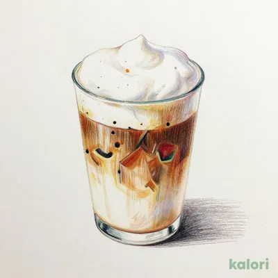 カプチーノ（アイス）（Grande・無脂肪乳）