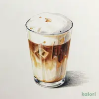 カプチーノ（アイス）（Venti・ブレベ）