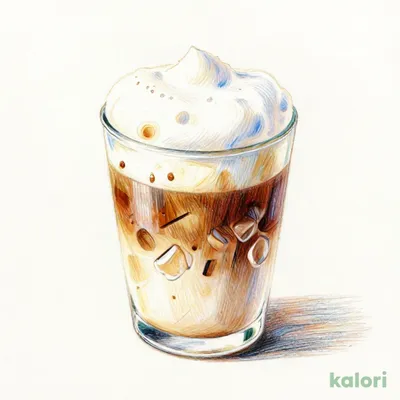カプチーノ（アイス）（Venti・低脂肪乳）