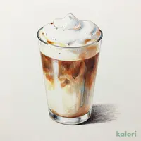 カプチーノ（アイス）（Venti・無脂肪乳）