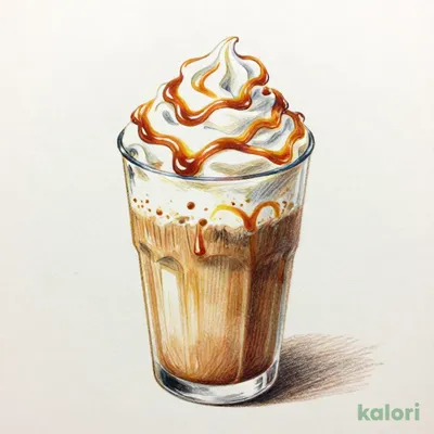 Caramel Frappuccino, Grande, Breve