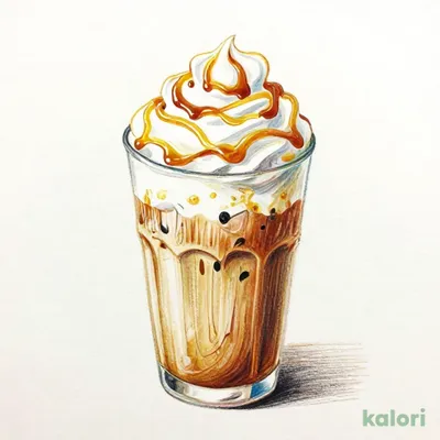 キャラメル フラペチーノ®（Grande・低脂肪乳）