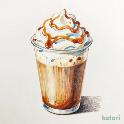 Caramel Frappuccino (Tall, Breve)
