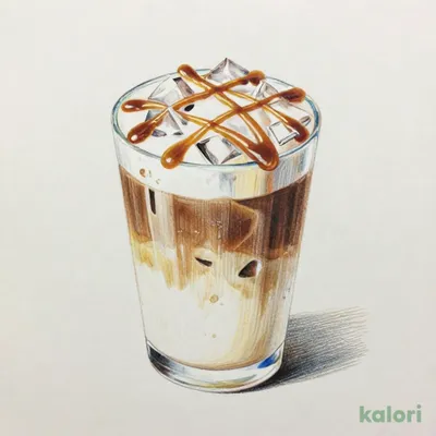 Caramel Macchiato (Iced, Grande, Non-Fat Milk)