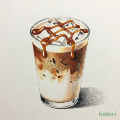 キャラメル マキアート（アイス）（Venti・アーモンドミルク）