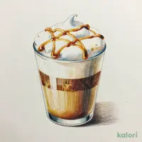 キャラメル マキアート（ホット）（Venti・無脂肪乳）