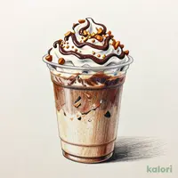 Crunchy Almond Chocolate Frappuccino (Grande, Oat Milk)