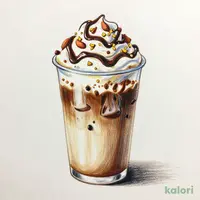 Crunchy Almond Chocolate Frappuccino (Grande, Milk)