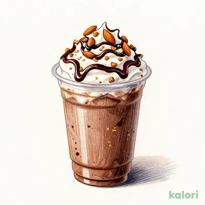 クランチー アーモンド チョコレート フラペチーノ®（Short・ブレベ）