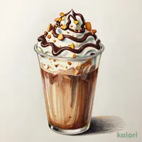 クランチー アーモンド チョコレート フラペチーノ®（Short・ミルク）