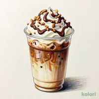クランチー アーモンド チョコレート フラペチーノ®(Short・豆乳)