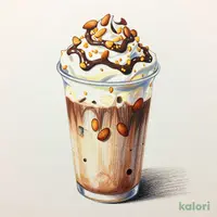 クランチー アーモンド チョコレート フラペチーノ®(Tall・アーモンドミルク)