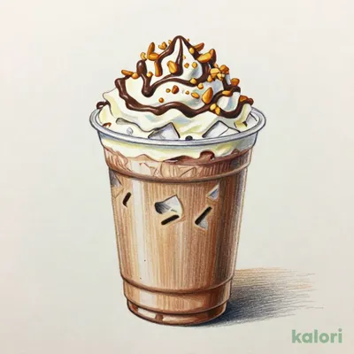 クランチー アーモンド チョコレート フラペチーノ®（Tall・オーツミルク）