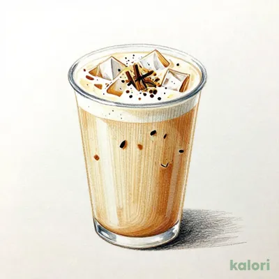 Japanese Chai Tea Latte (Iced, Tall, Low-Fat Milk)