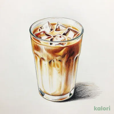 Iced Latte (Venti, Breve)