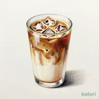 スターバックス ラテ（アイス）（Venti・無脂肪乳）