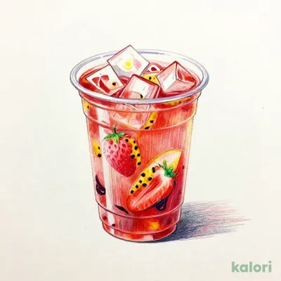 Strawberry & Passion Tea (Iced, Tall)
