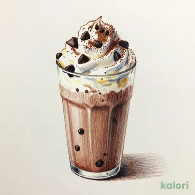 Dark Mocha Chip Frappuccino (Grande, Almond Milk)