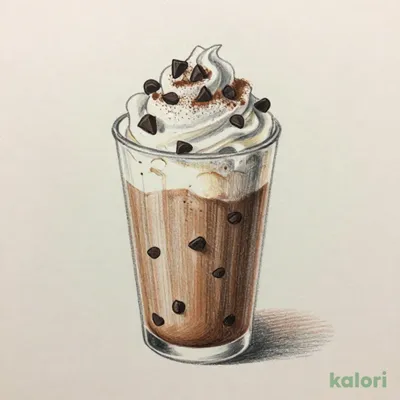 ダーク モカ チップ フラペチーノ®（Grande・低脂肪乳）