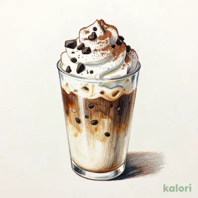 Dark Mocha Chip Frappuccino (Short, Milk)