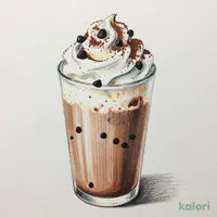 ダーク モカ チップ フラペチーノ®(Venti・アーモンドミルク)