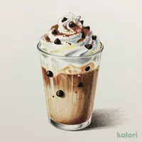 Dark Mocha Chip Frappuccino (Venti, Breve)