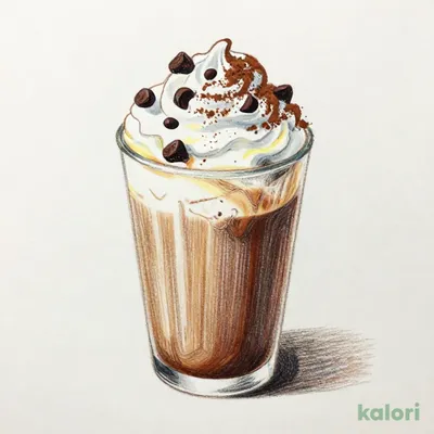 ダーク モカ チップ フラペチーノ®（Venti・低脂肪乳）