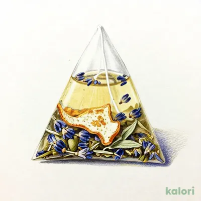 Citrus Lavender Sage Tea, Tall