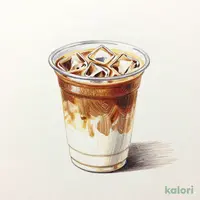 ディカフェ スターバックス ラテ(アイス)(Short・無脂肪乳)