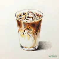 ディカフェ スターバックス ラテ（アイス）（Tall・低脂肪乳）